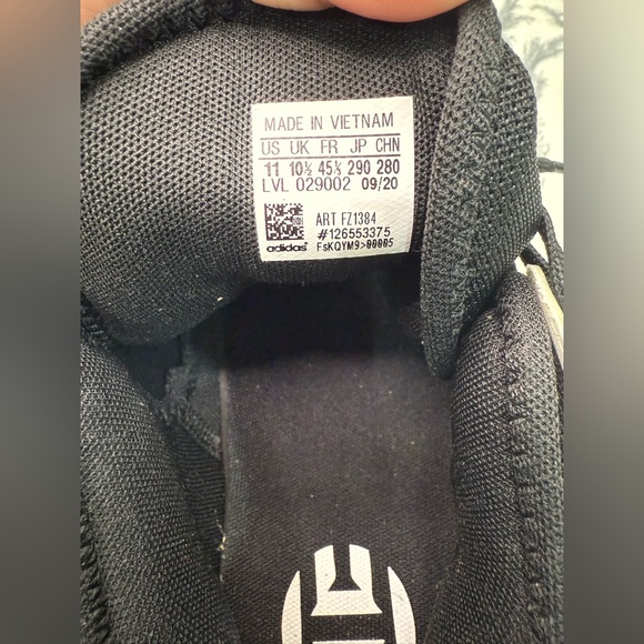 Adidas Harden Stepback 2 White And Black - Men's Size 11 - Picture 7 of 7